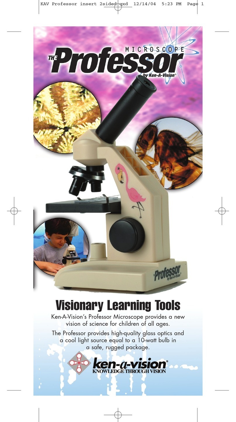 Ken A Vision Professor ESH101 User manual