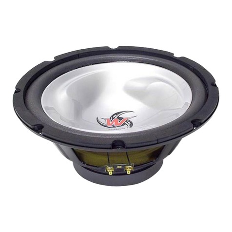 Kenwood KFC-W3005 User manual