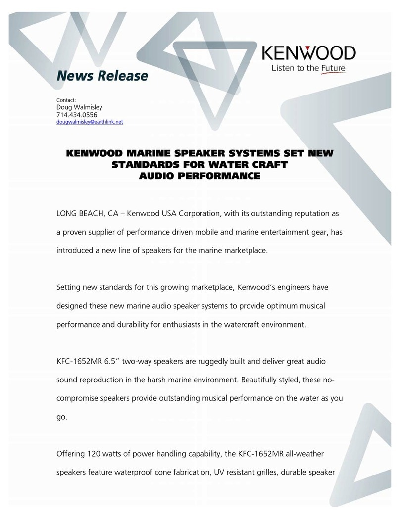 Kenwood KFC-W254MR release note