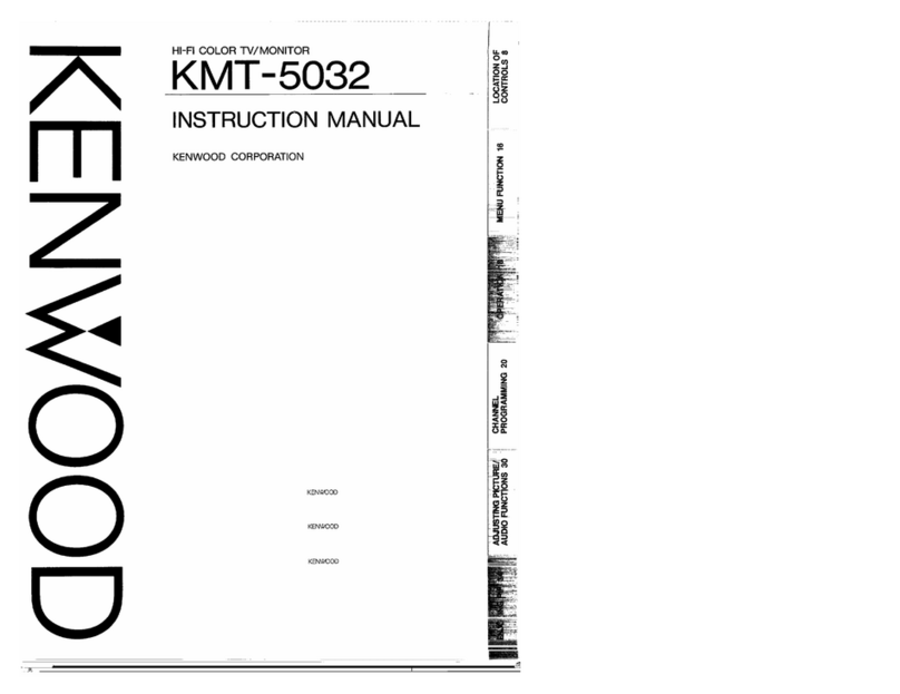 Kenwood KMT-5032 User manual