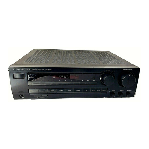Kenwood KR-A4070 instruction manual