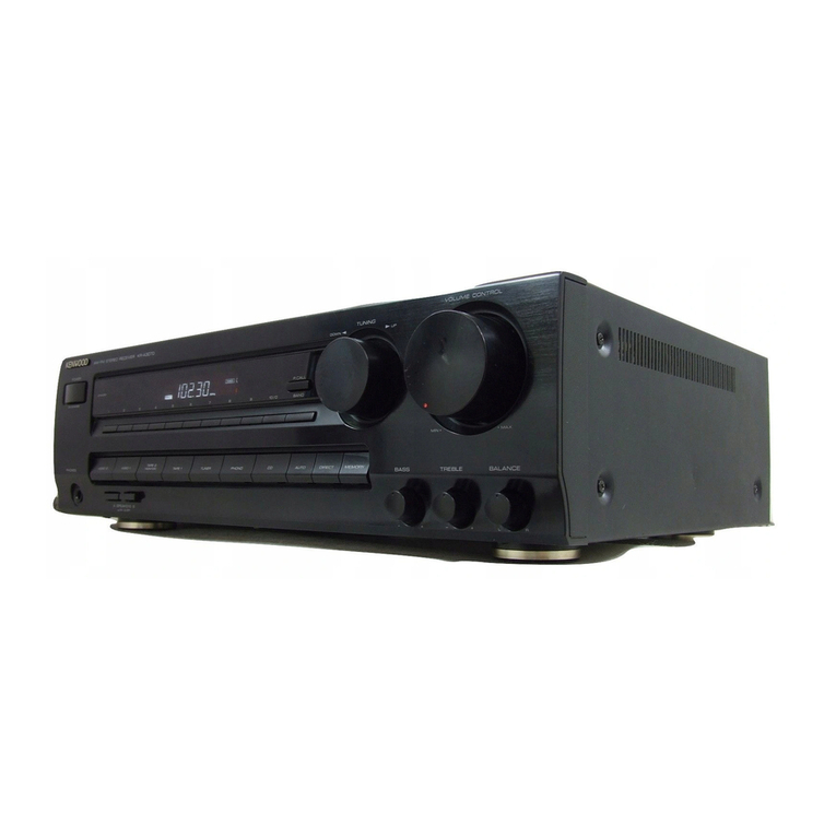 Kenwood KR-A3070 instruction manual