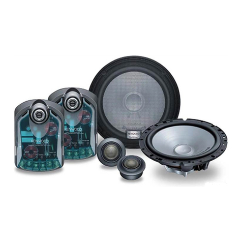 Kenwood Excelon KFC-XR51p User manual