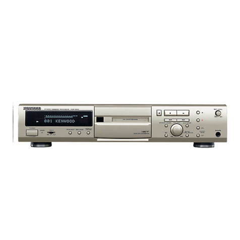 Kenwood DMF-3020 User manual Kenwood DMF-3020 User manual