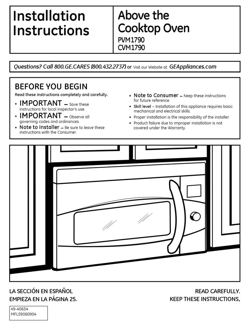 GE Cafe CVM1790SSSS User manual