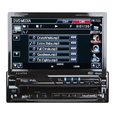 Kenwood KVT-614 - Excelon 1-DIN In-dash DVD/CD... installation manual Kenwood KVT-614 - Excelon 1-DIN In-dash DVD/CD... installation manual