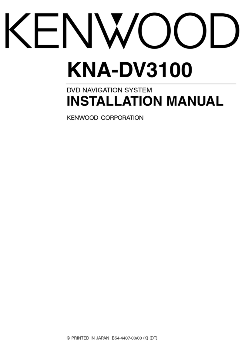 Kenwood KNA-DV3100 User manual Kenwood KNA-DV3100 User manual