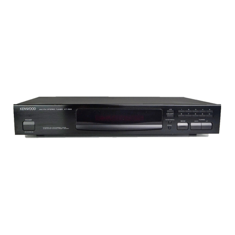 Kenwood KT-593 User manual