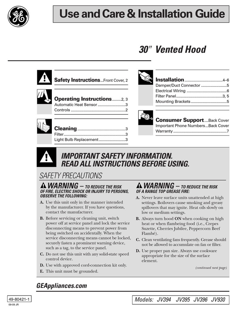 GE JV930SCBR Training manual