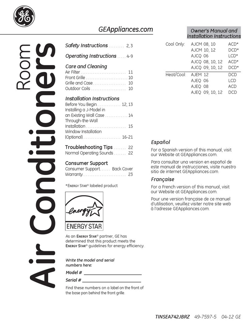 GE AJEM12DCD Original instructions