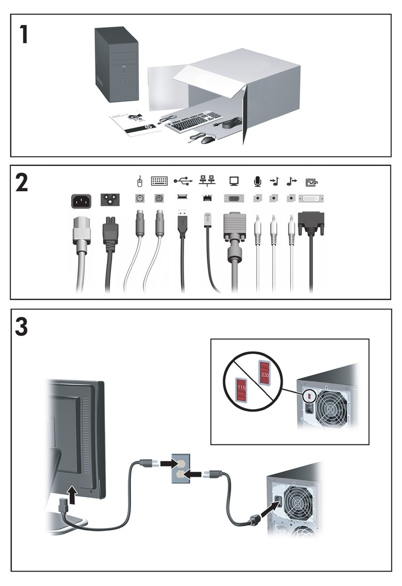 HP Compaq dx2400 User manual