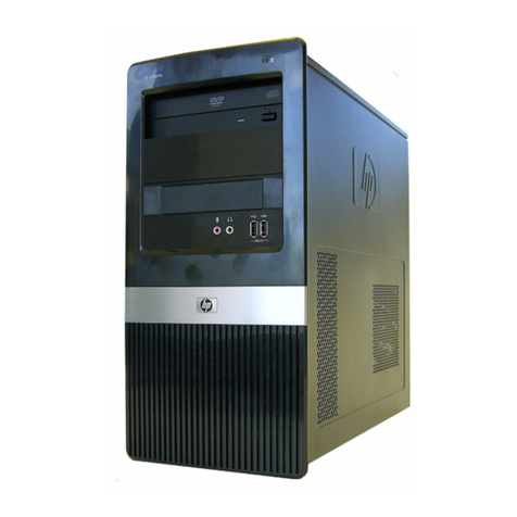 HP Compaq dx2400 Installation instructions