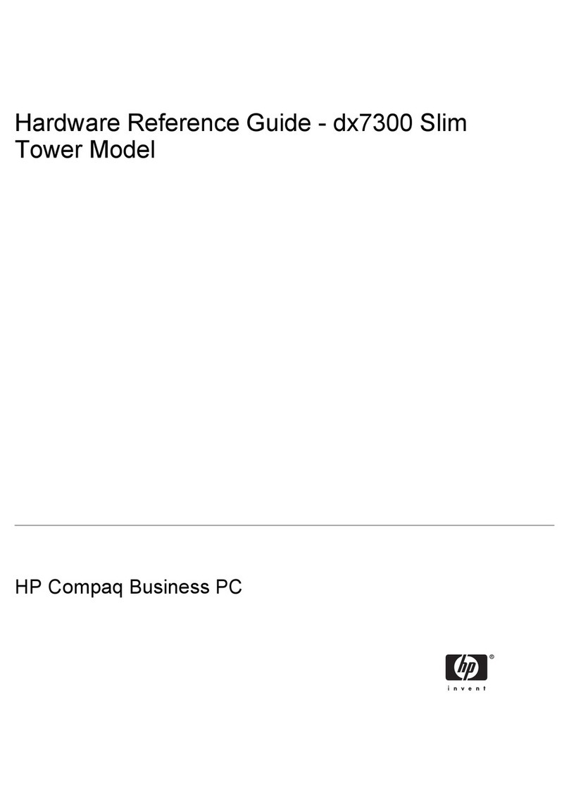 HP Compaq dx7300 ST Operating and maintenance manual