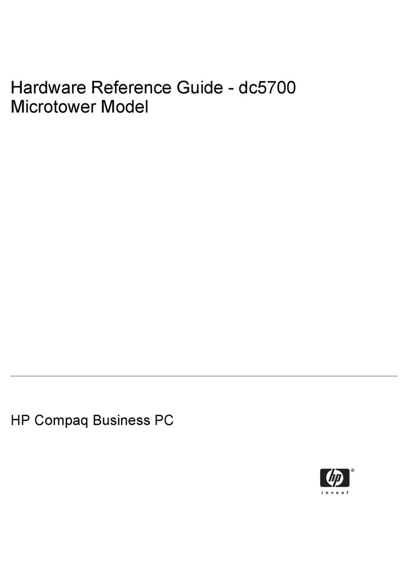 HP Compaq dc5700 MT Operating and maintenance manual