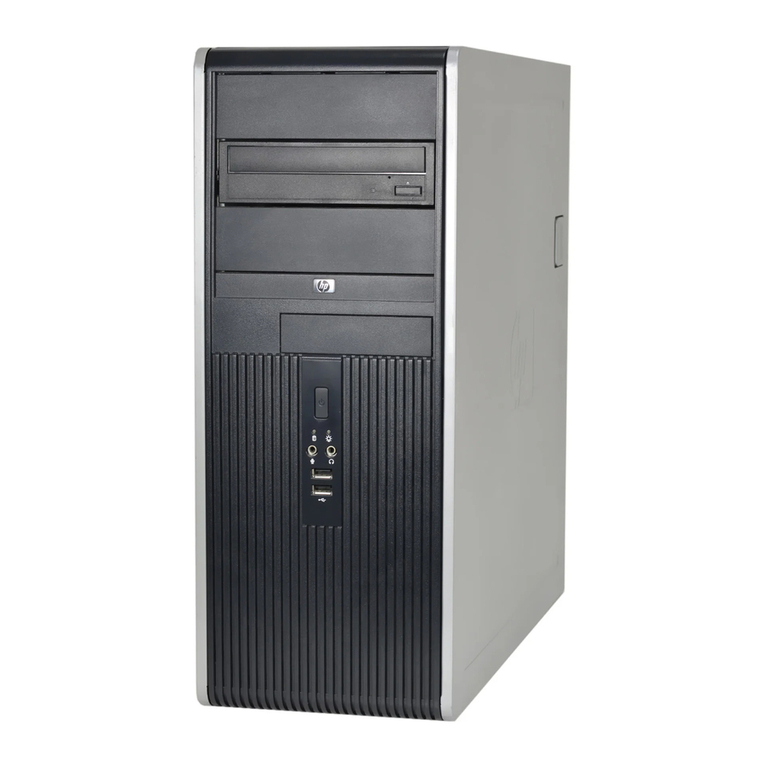 HP Compaq dc7800 Series User manual