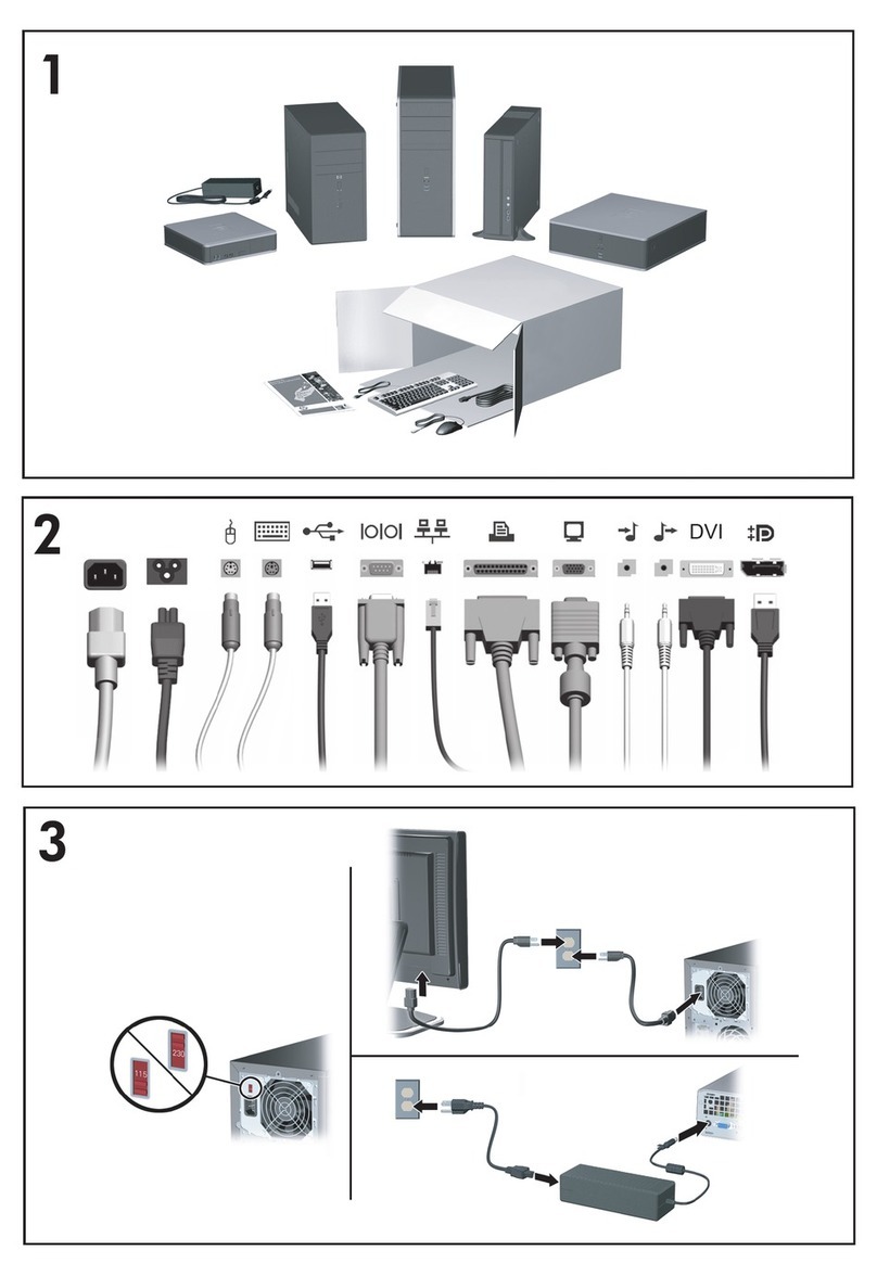 HP Compaq dc7900 Business PC User manual