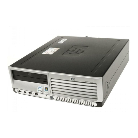 HP Compaq dc7100 SFF Operating and maintenance manual