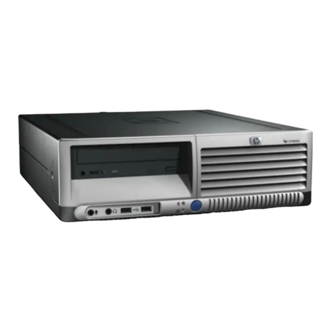 HP Compaq dc7100 DT User manual