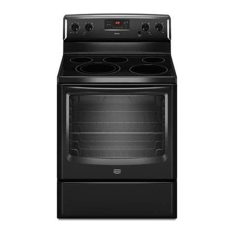 Maytag MER7662WQ - Ceramic Range installation instructions