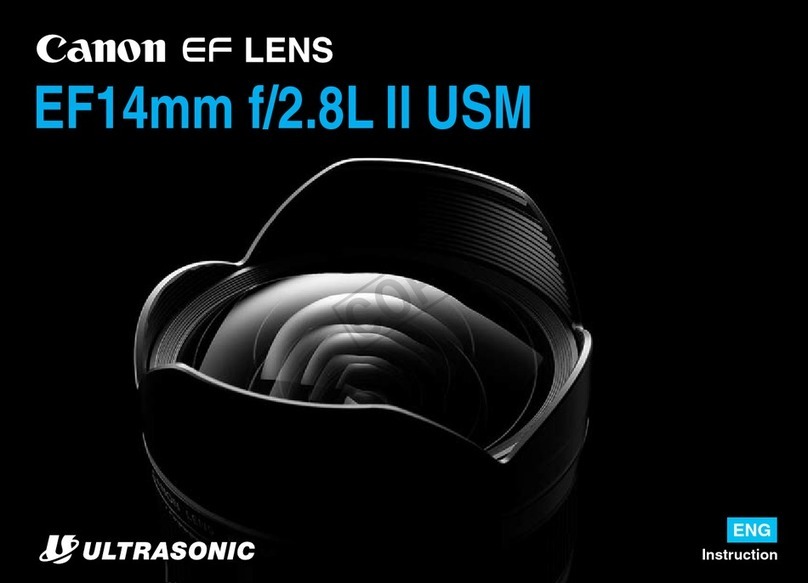 Canon EF14mm f/2.8L II USM User manual