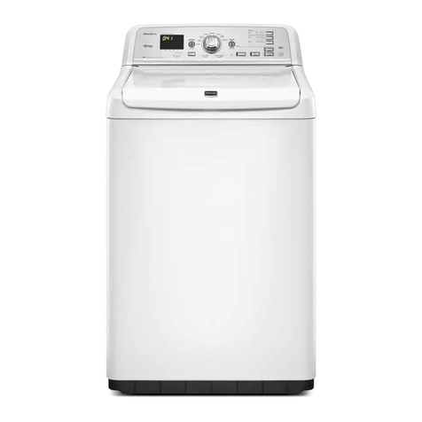Maytag BRAVOS XL MVWB750YW User manual