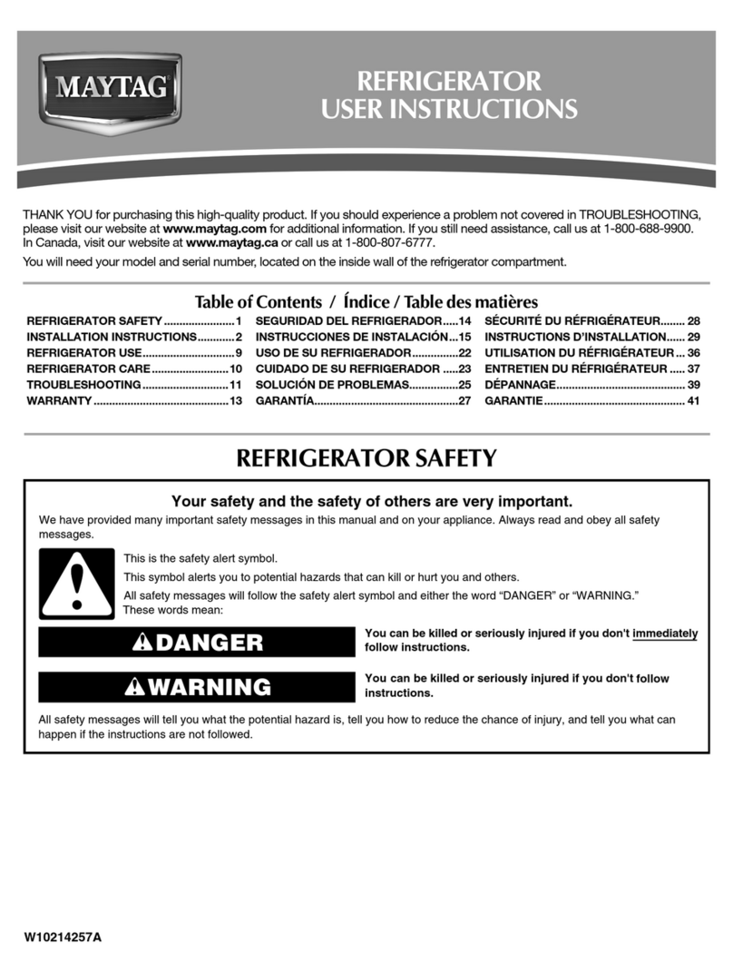 Maytag M4TXNWFYB User instructions