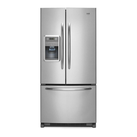 Maytag MFI2269VEB - 22.0 cu. Ft. Refrigerator User manual