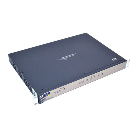 HP ProCurve J8161A Installation and getting started guide