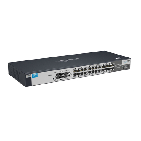 HP ProCurve 1700-24 User manual