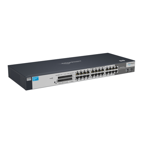HP ProCurve Switch 1800-24G User manual