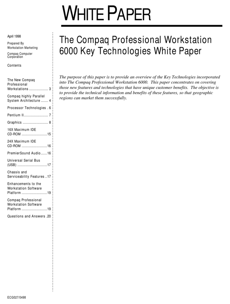 Compaq Microcom 6000 Manual
