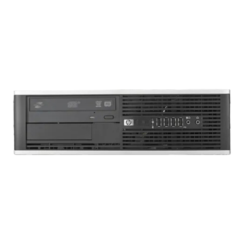 HP Compaq 6000 Pro SFF Operating and maintenance manual
