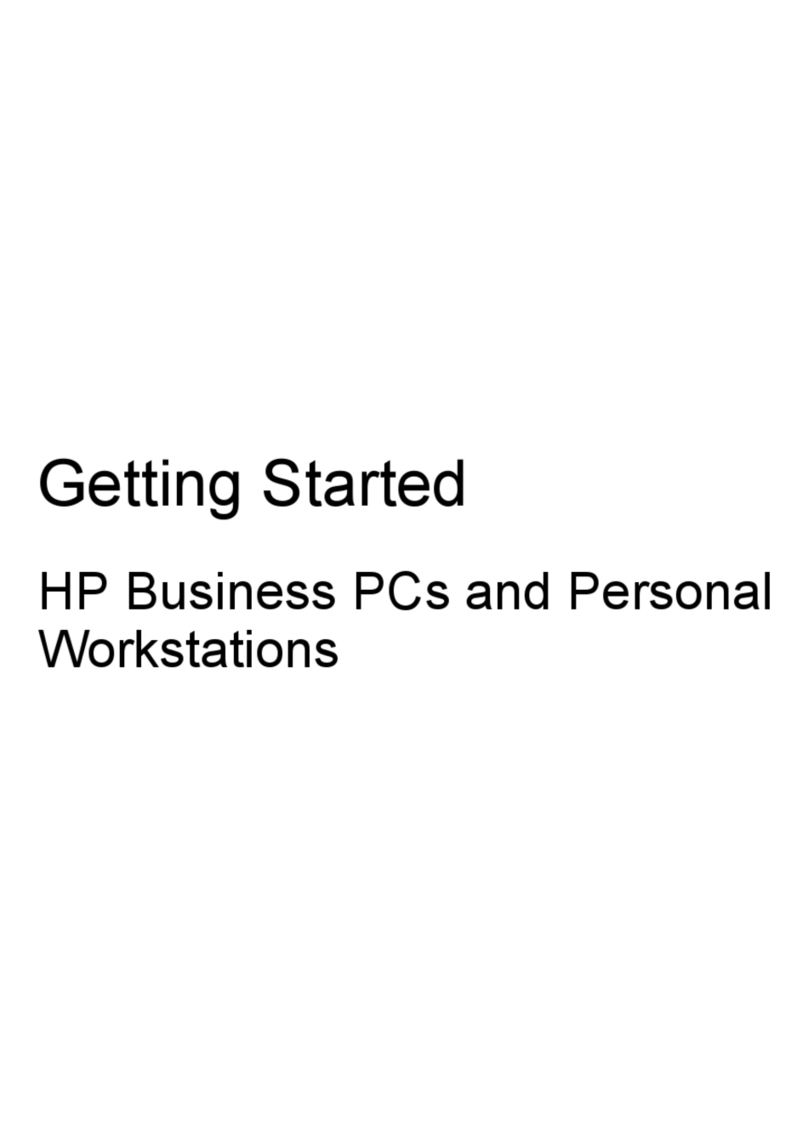 HP Compaq 6000 Pro SFF User manual