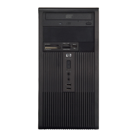 HP Compaq GX5000Z CTO User manual