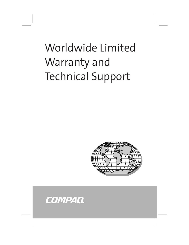 HP Compaq D315 Parts list manual HP Compaq D315 Parts list manual