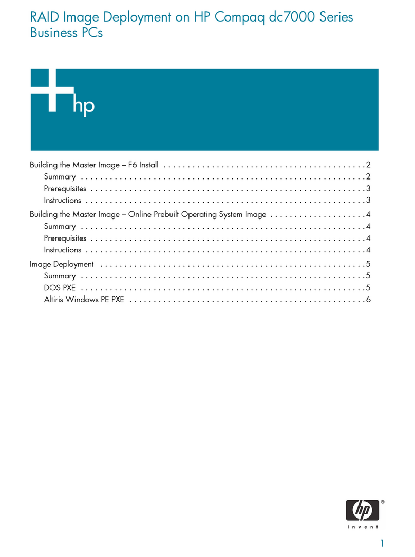 HP dc72 - Blade Workstation Client Quick reference guide