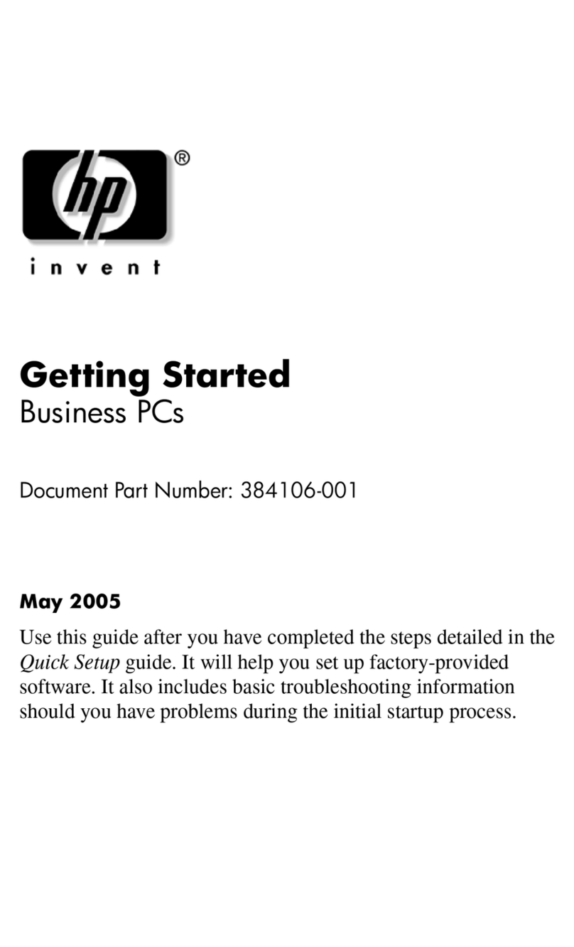 HP Blade Blade User manual