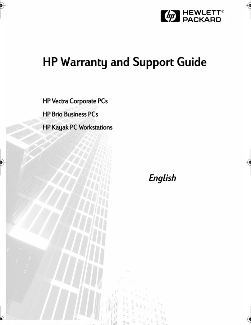 HP Brio BA200 User manual