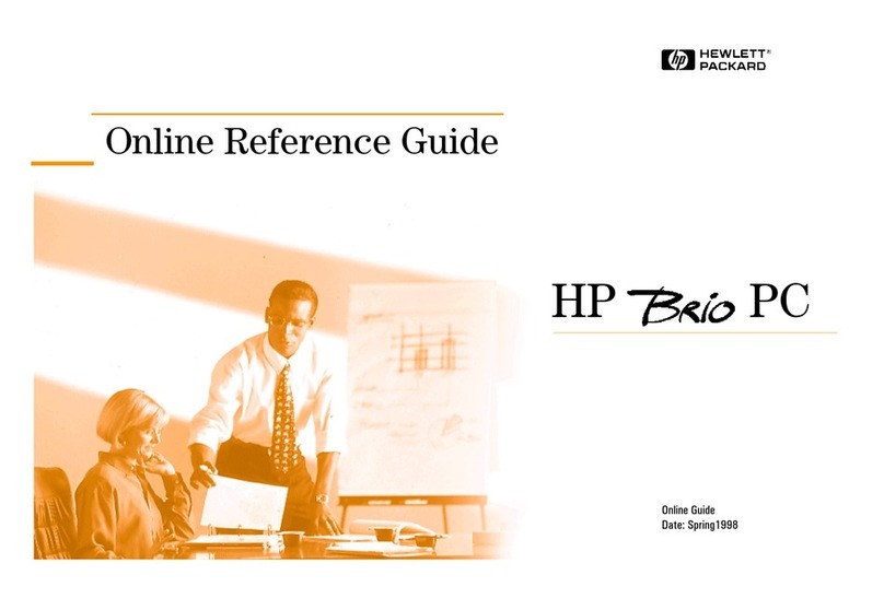 HP Brio 8300 User manual