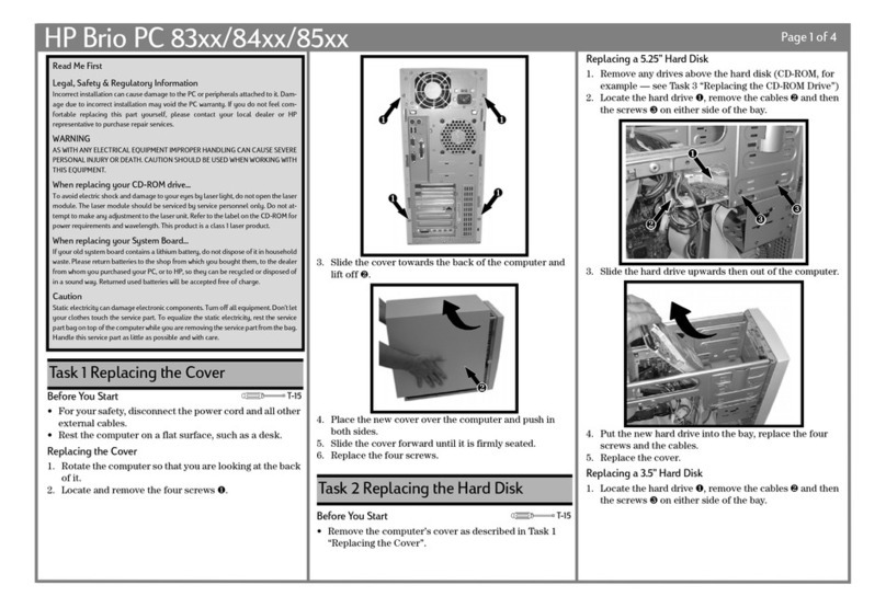 HP Brio 8300 Manual