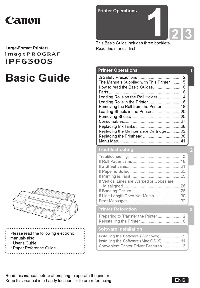 Canon imagePROGRAF iPF6300S User guide
