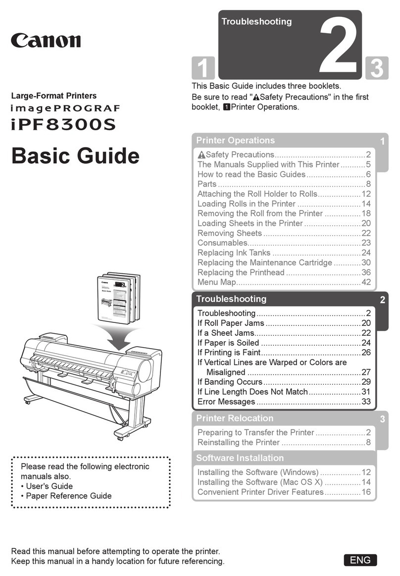 Canon imagePROGRAF iPF8300S User guide