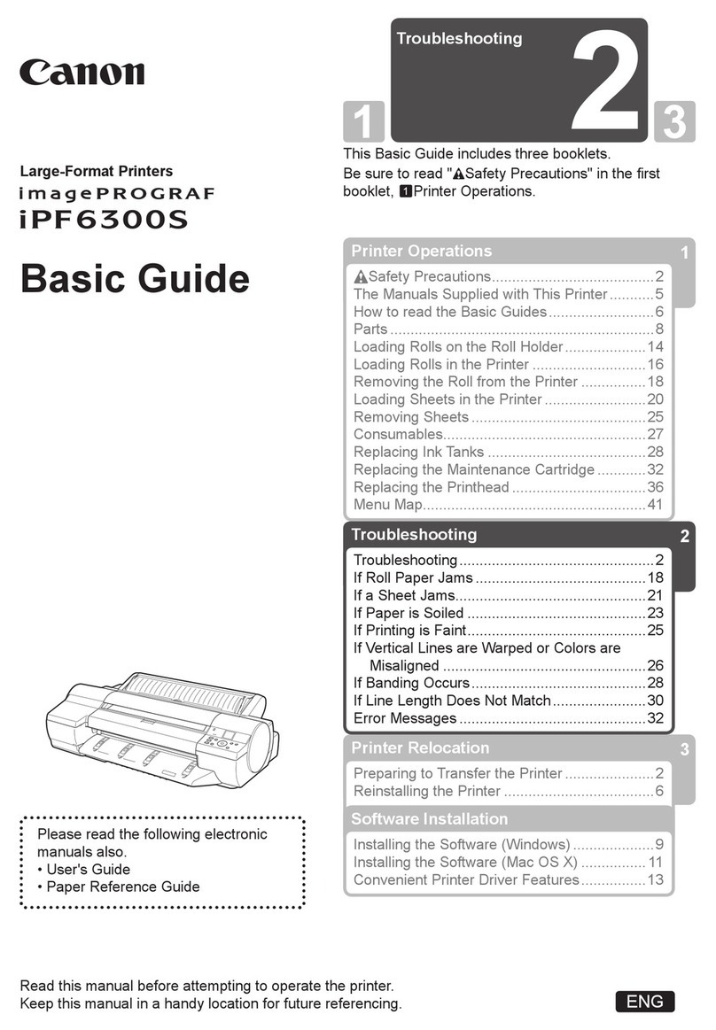Canon imagePROGRAF iPF6300S User guide