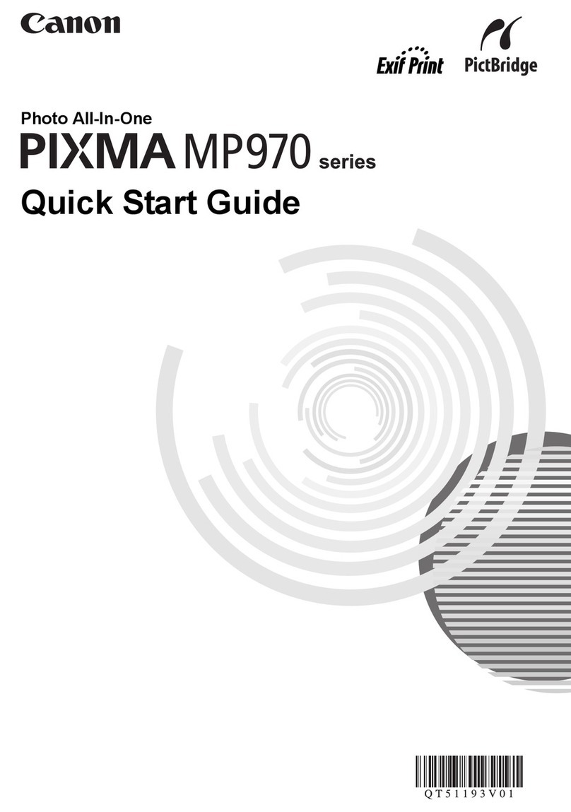 Canon PIXMA MP970 User manual