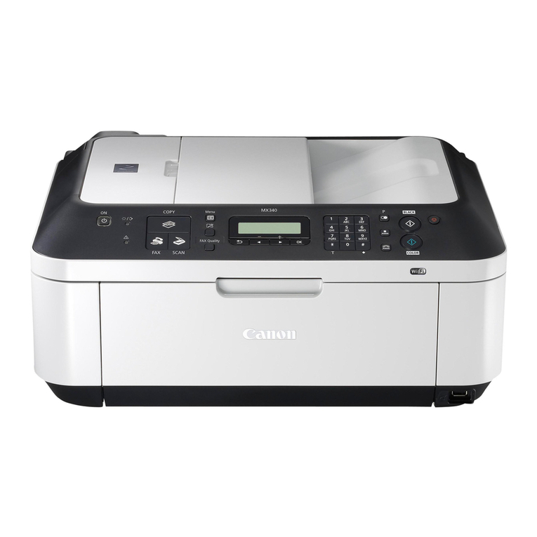 Canon PIXMA MX340 Series Getting started