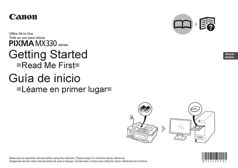 Canon MX330 series User manual Canon MX330 series User manual