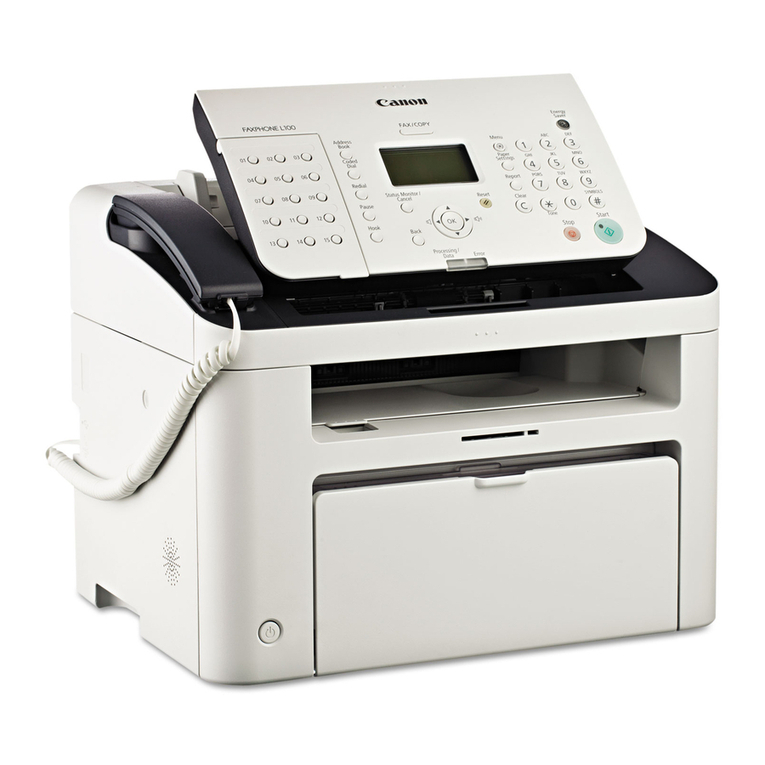 Canon FAXPHONE L100 Basic operation guide