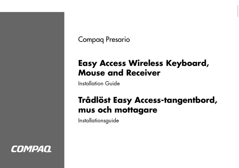 HP Compaq Presario User manual