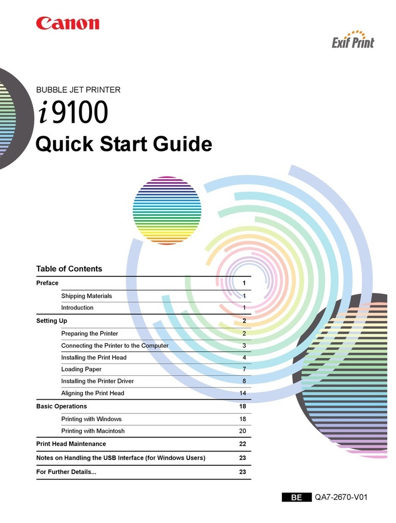 Canon i9100 Series User manual
