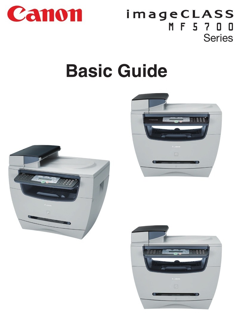 Canon ImageCLASS MF5730 User guide